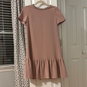 MaxMara Blush Short Sleeve Dress NWT size 6. Knee length